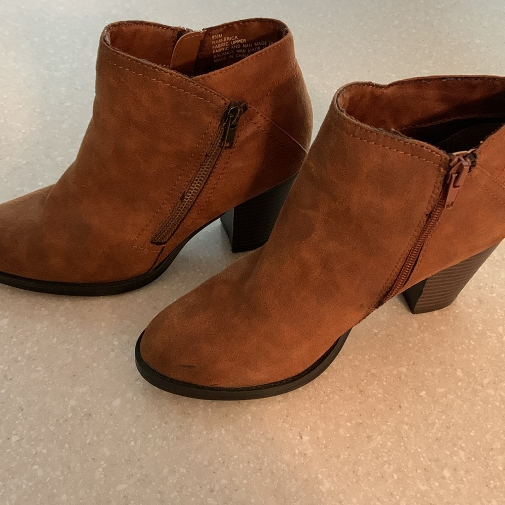Rampage suede booties - Erica